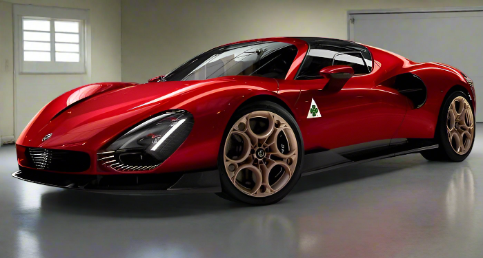 Alfa Romeo 33 Stradale 2025 Indoor Select-Fleece Car Cover