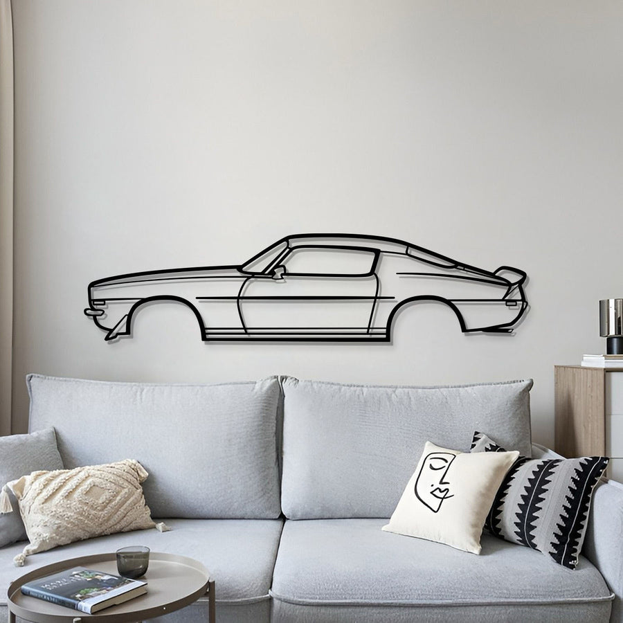 1970 Camaro Metal Car Wall Art - MT0127