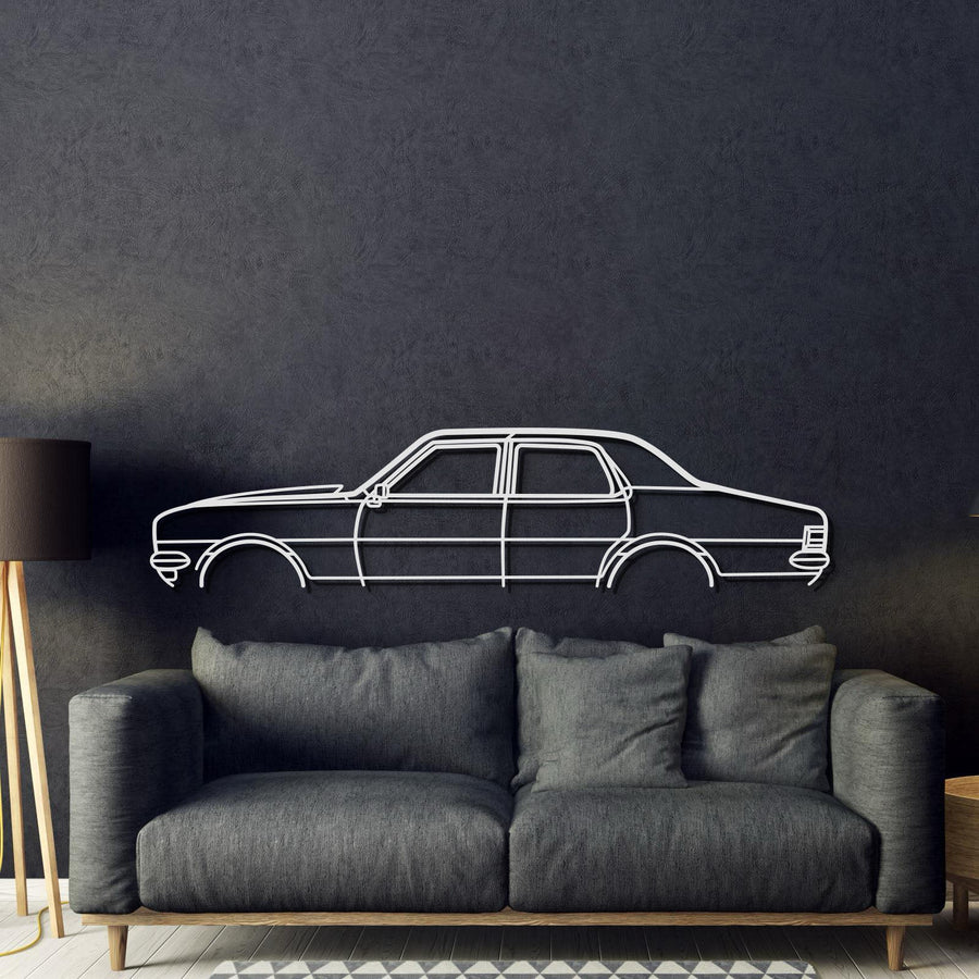 1970 HT Classic Metal Car Wall Art - MT0134