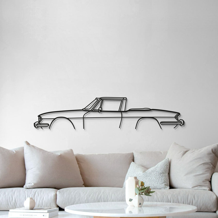 1972 Stag Metal Car Wall Art - MT0151