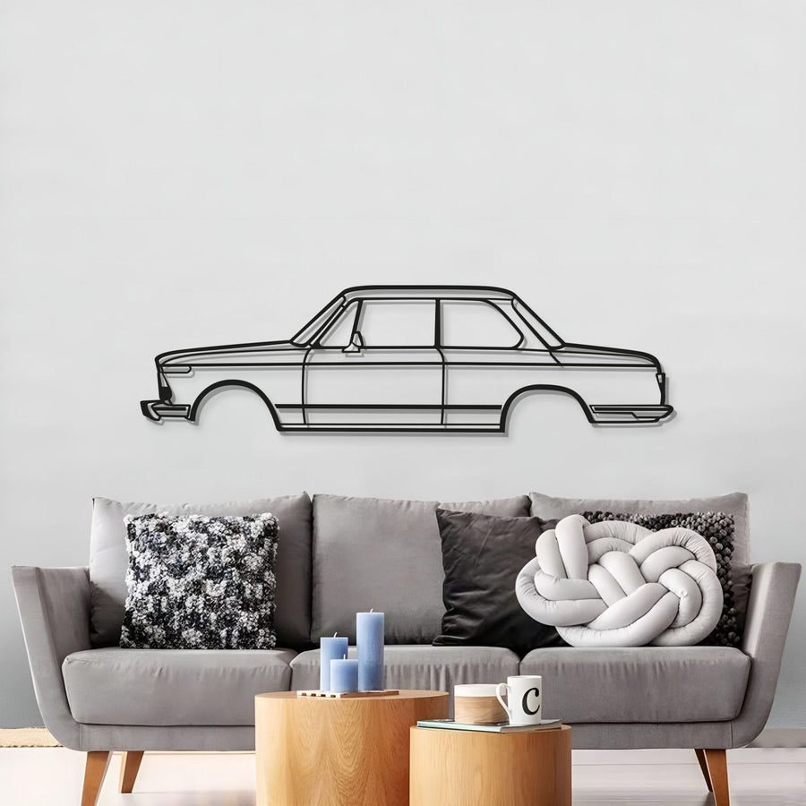 1973 2002 TI Metal Car Wall Art - MT0152