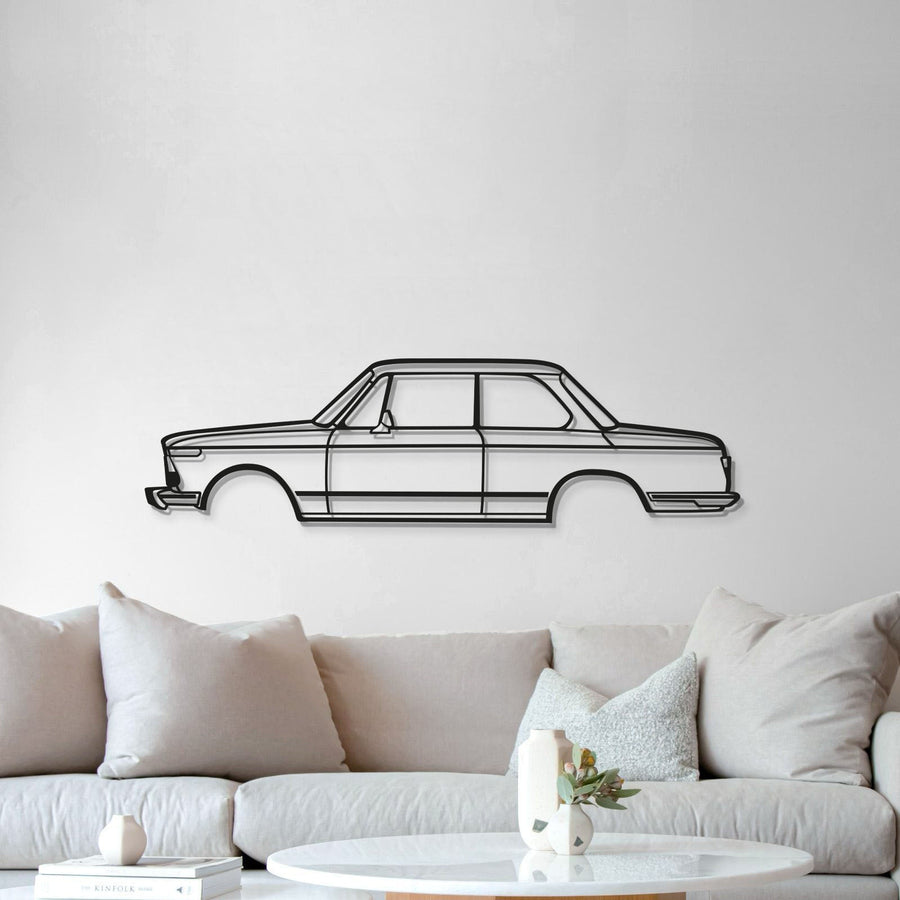 1973 2002 TI Metal Car Wall Art - MT0152