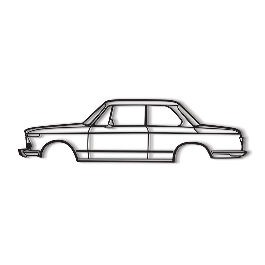 1973 2002 TI Metal Car Wall Art - MT0152