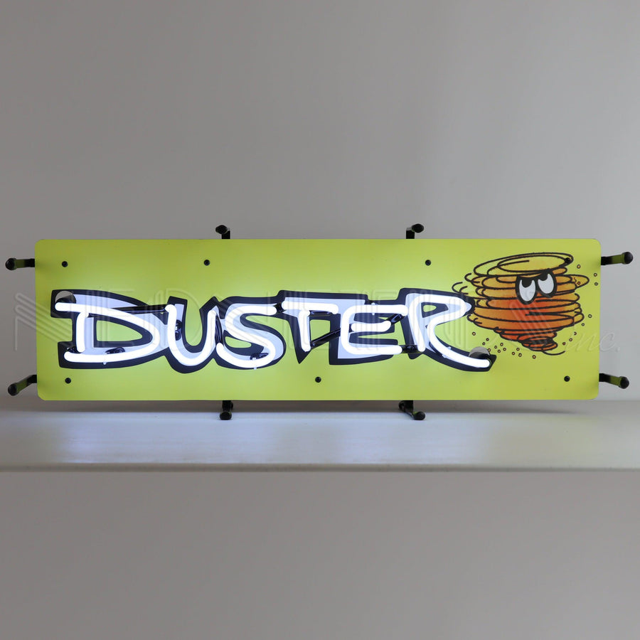 Duster by Plymouth Junior Neon Sign