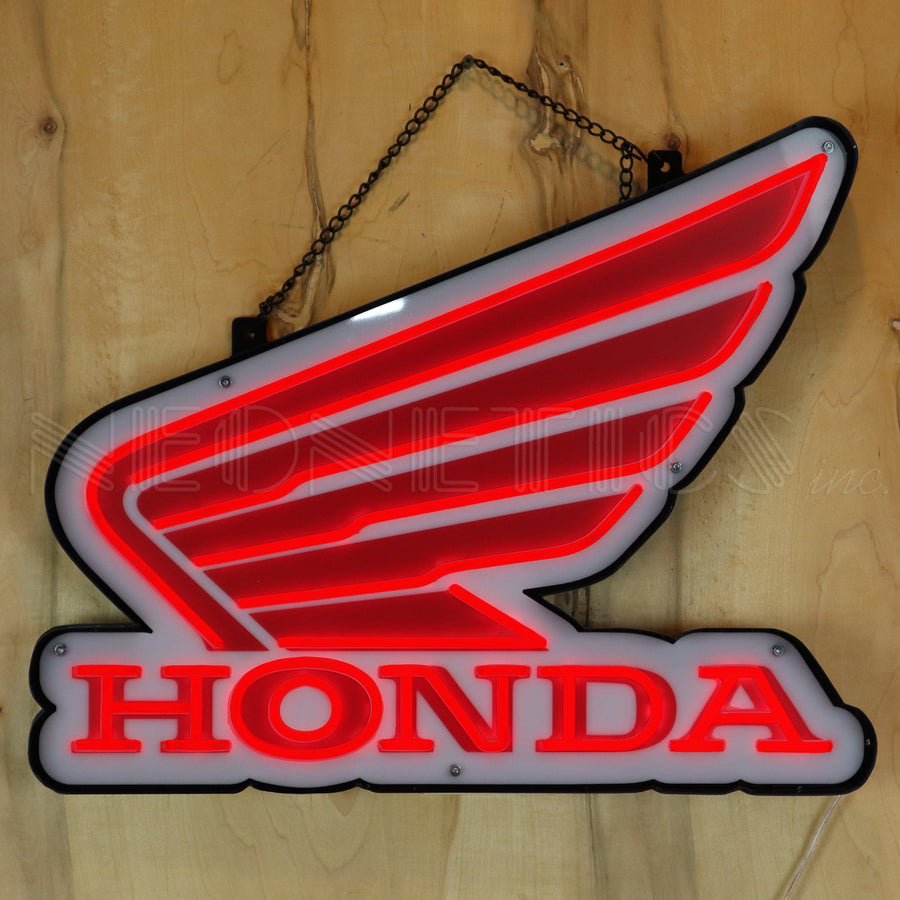 Honda LED Flex-Neon Sign in Steel Can