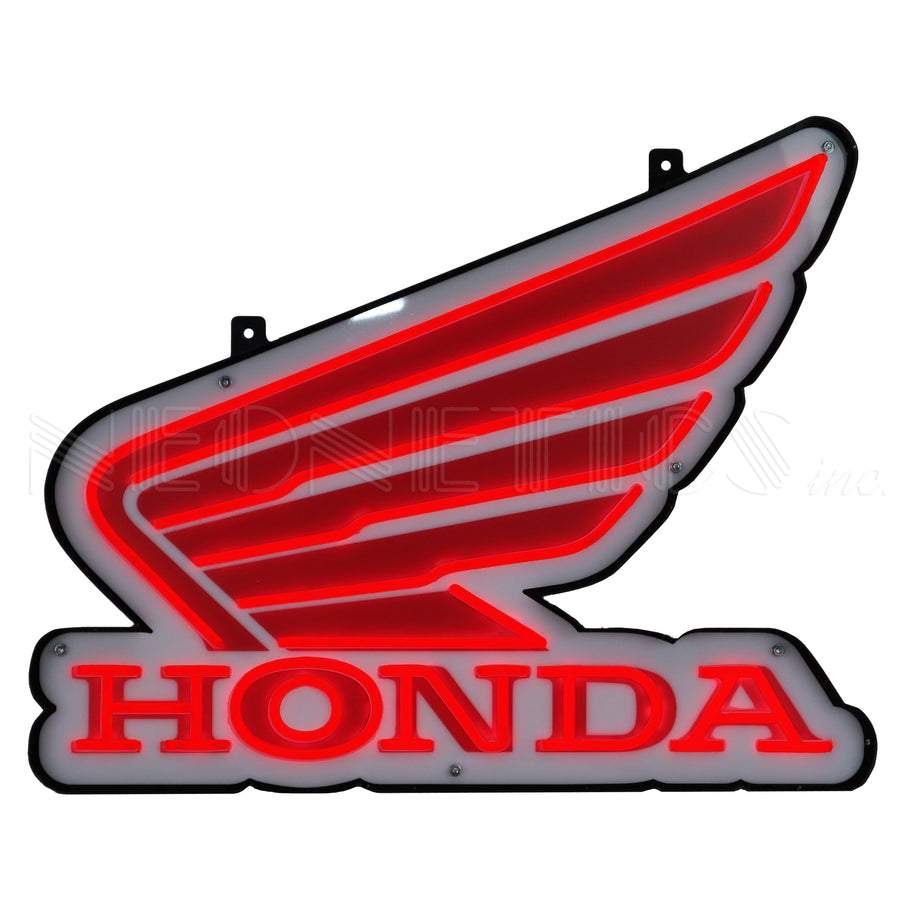 Honda LED Flex-Neon Sign in Steel Can