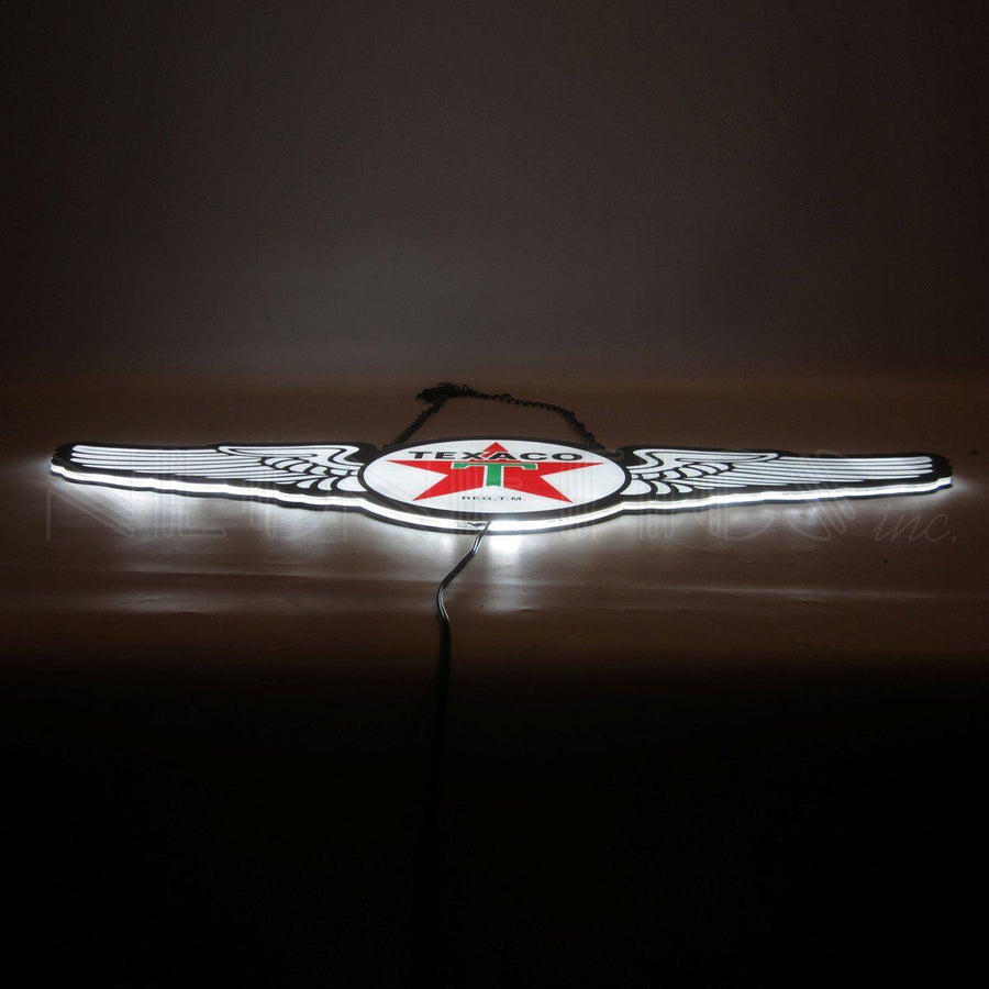 Texaco Wings Slim LED Sign