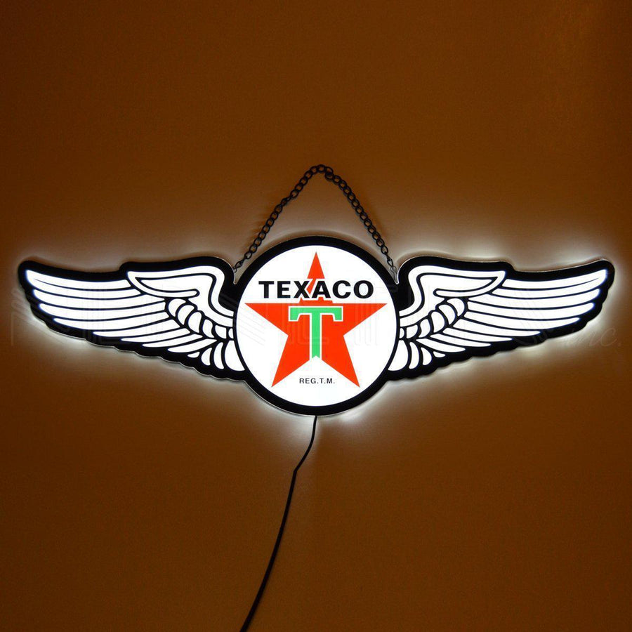 Texaco Wings Slim LED Sign