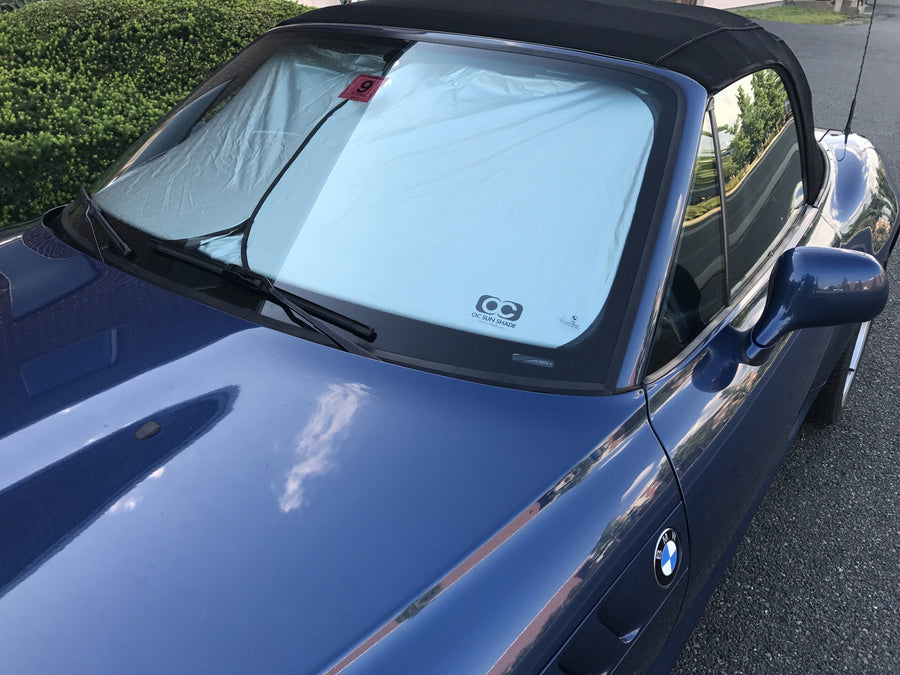 OC Sun Shade on a BMW Z50