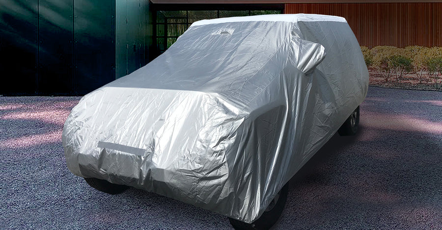 Custom Rainproof Tesla Car Cover - Outdoor Platinum Range